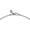 22 Inch 925 Sterling Silver 3mm Hollow Ball Chain Necklace