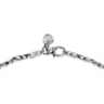 22 Inch 925 Sterling Silver Hollow Men's Link Chain Necklace