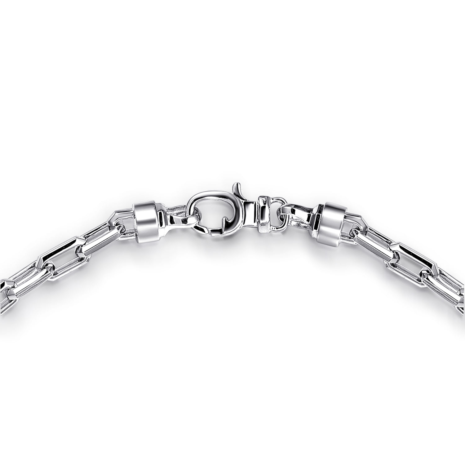 22 Inch 925 Sterling Silver Solid Figaro Chain Necklace