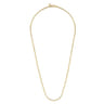 24 Inch 2.5mm 14K Yellow Gold Men's Solid Box Chain Necklace