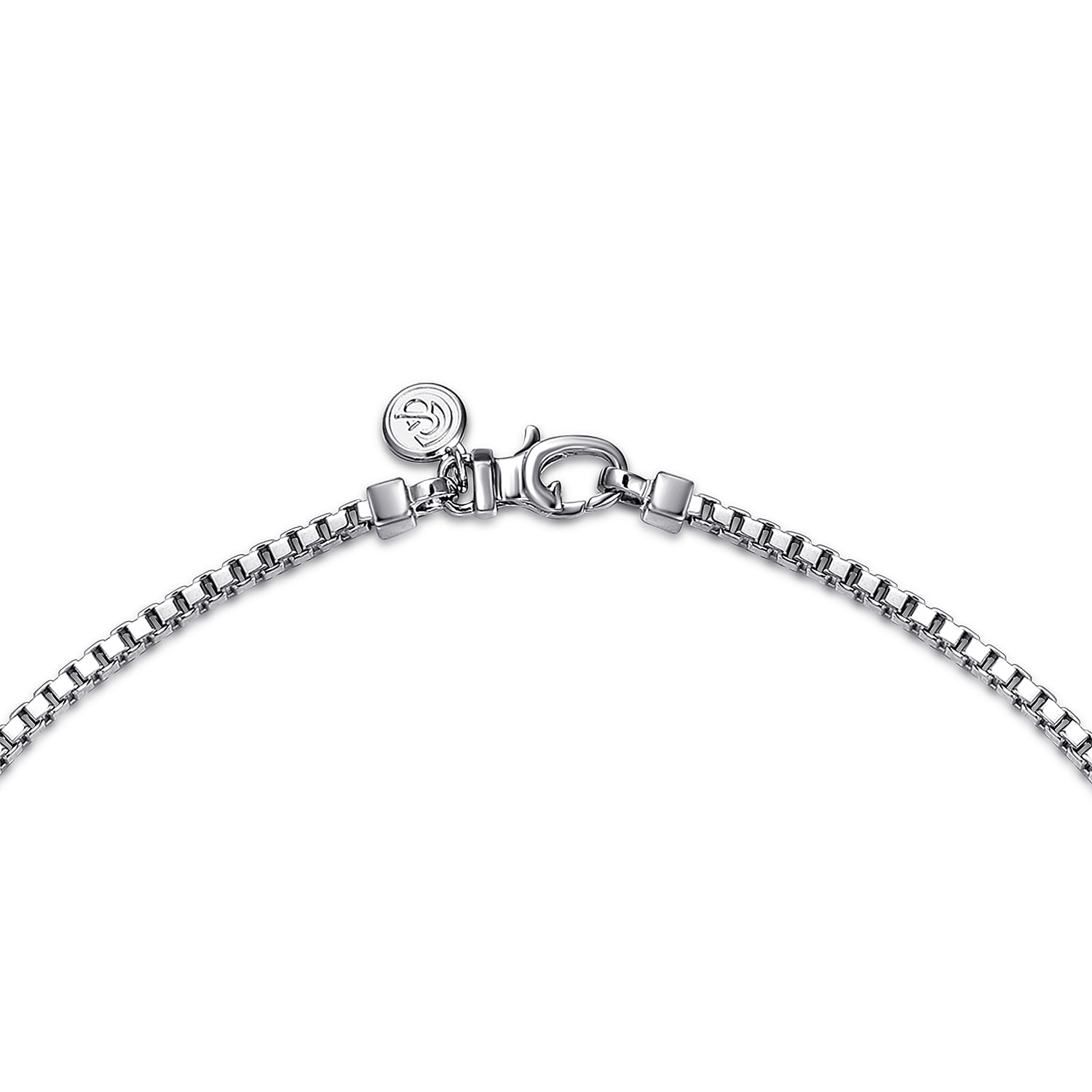 24 Inch 2 5mm925 Sterling Silver Solid Men's Box Chain Necklace - Shot 3