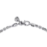 24 Inch 3.6mm 14K White Gold Hollow Men's Link Chain Necklace