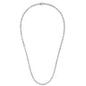 24 Inch 3mm 925 Sterling Silver Men's Pendant Necklace
