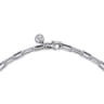 24 Inch 4.5mm 925 Sterling Silver Men's Solid Faceted Link Chain Necklace