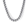 24 Inch 4mm 925 Sterling Silver Men's Solid Round Box Chain Necklace