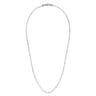 24 Inch 5mm 925 Sterling Silver Men's Solid Box Chain Necklace