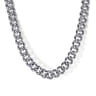 24 Inch 5mm 925 Sterling Silver Men's Solid Cuban Link Chain Necklace