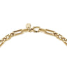 24 Inch 6.4mm 14K Yellow Gold Figaro Chain Necklace