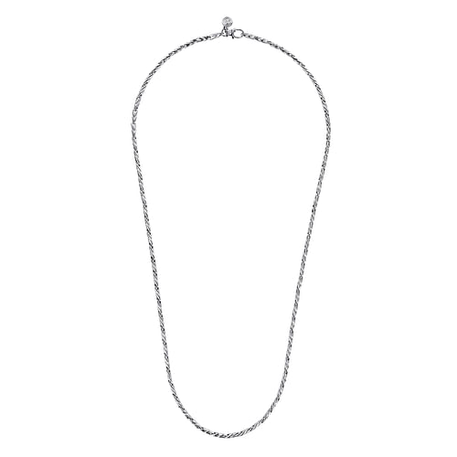 24 Inch 925 Sterling Silver Men's Chain Necklace - Shot 2