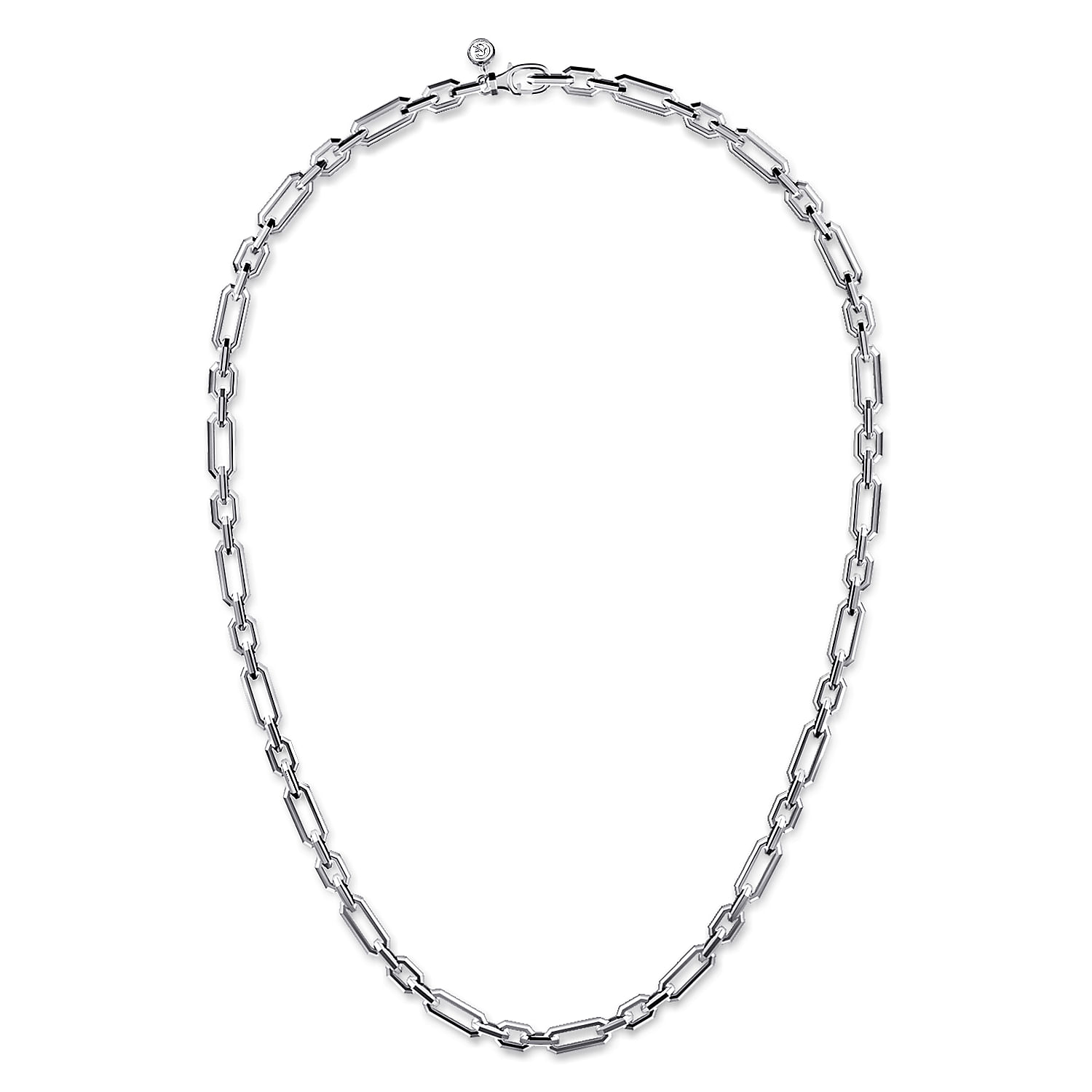 24” Solid 925 Sterling Silver Figarucci Style Chain online Necklace NWT