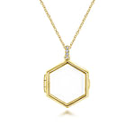 25-inch-14K-Yellow-Gold-Hexagonal-Glass-Front-Locket-Necklace1