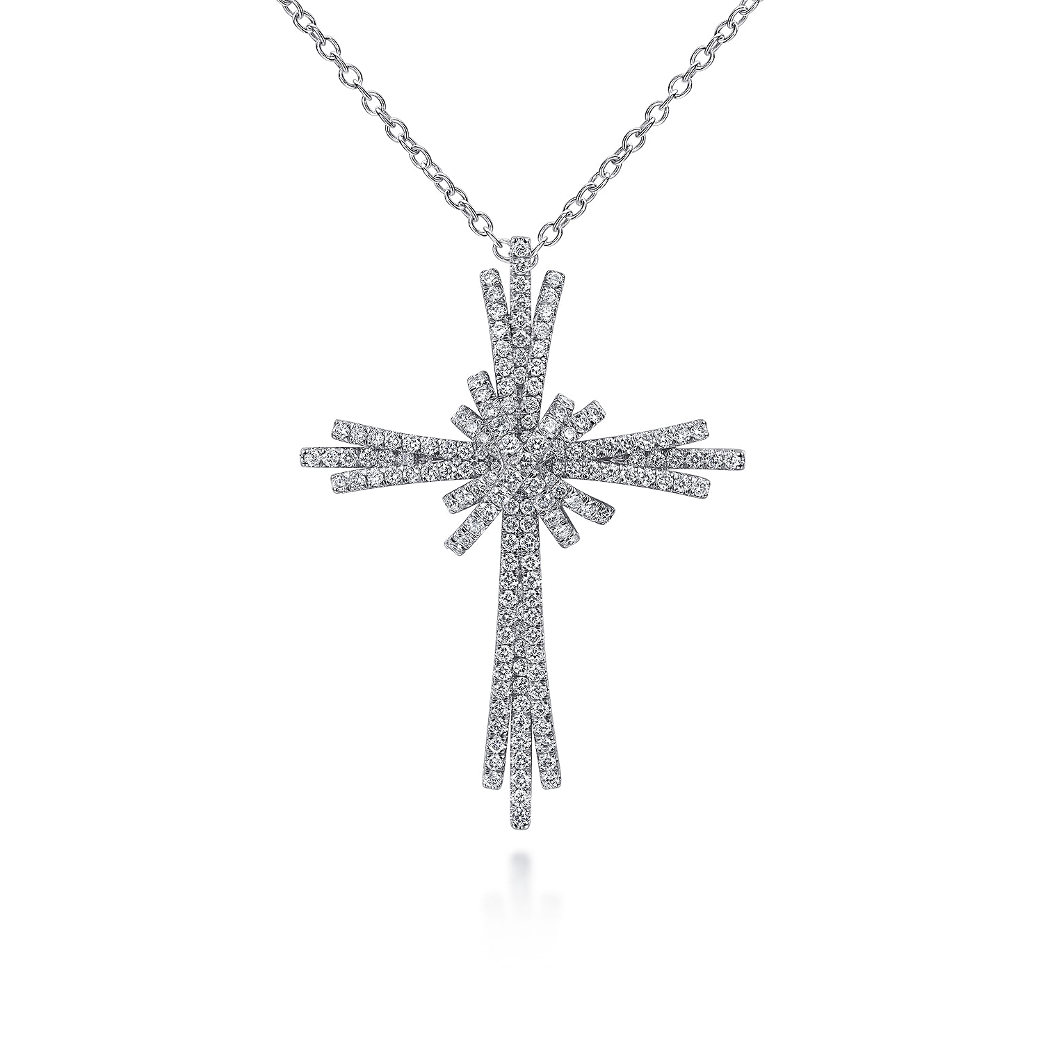 【THE M JEWELERS】THE BELLA PAVE' CROSS PENDANTネックレス The Bella Pave Cross Pendant | The M Jewelers