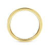 Straight Wedding Ring in 14k Yellow Gold with   at Gabriel & Co.