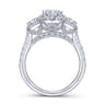 Gibson - 14K White Gold Pear Shape Diamond Engagement Ring - 1.63 ct