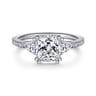 Holloway - 14K White Gold Diamond Engagement Ring - 0.56 ct