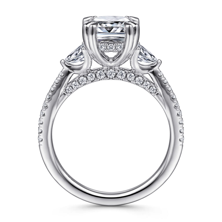 Holloway - 14K White Gold Diamond Engagement Ring - 0.56 ct - Shot 2