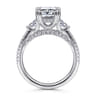 Holloway - 14K White Gold Diamond Engagement Ring - 0.56 ct