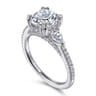 Holloway - 14K White Gold Diamond Engagement Ring - 0.56 ct