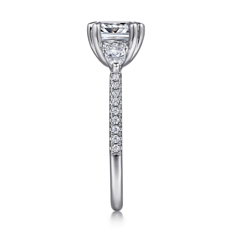 Holloway - 14K White Gold Diamond Engagement Ring - 0.56 ct - Shot 5