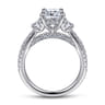 Wilda - 14K White Gold Diamond Engagement Ring - 0.82 ct