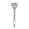 Wilda - 14K White Gold Diamond Engagement Ring - 0.82 ct