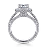 Blanka - 14K White Gold Diamond Engagement Ring - 1.05 ct