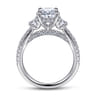 Wilda - 14K White Gold Diamond Engagement Ring - 0.82 ct