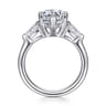 14K White Gold Diamond Engagement Ring - 0.76 ct
