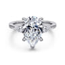 Adalia - 14K White Gold Diamond Engageme - 0.3 ct