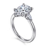 Adalia - 14K White Gold Diamond Engageme - 0.3 ct