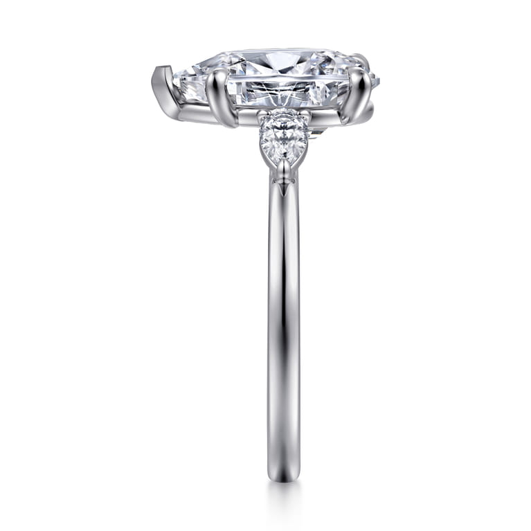 Adalia - 14K White Gold Diamond Engageme - 0.3 ct - Shot 4