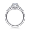 Commit - 14K White Gold Pear Shape Diamond Engagement Ring - 0.6 ct