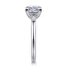 Acacia - 14K White Gold Princess Cut Three Stone Diamond Engagement Ring - 0.3 ct