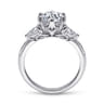 Rosario - 14K White Gold Diamond Engagement Ring - 0.4 ct