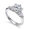 Rosario - 14K White Gold Diamond Engagement Ring - 0.4 ct