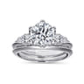 Rosario - 14K White Gold Diamond Engagement Ring - 0.4 ct