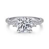 Finian - 14K White Gold Diamond Engagement Ring - 0.64 ct
