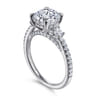 Finian - 14K White Gold Diamond Engagement Ring - 0.64 ct