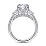 Holloway - 14K White Gold Diamond Engagement Ring - 0.56 ct
