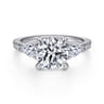 Holloway - 14K White Gold Diamond Engagement Ring - 1.03 ct