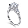 Holloway - 14K White Gold Diamond Engagement Ring - 1.03 ct