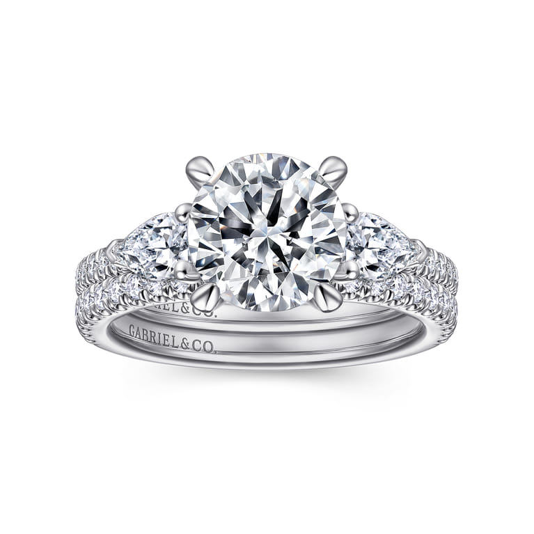 Holloway - 14K White Gold Diamond Engagement Ring - 1.03 ct - Shot 4