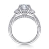 Wilda - 14K White Gold Diamond Engagement Ring - 0.82 ct