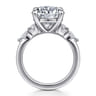 Cian - 14K White Gold Round Five Stone Diamond Engagement Ring - 0.3 ct