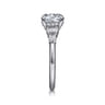 Chana - 14K White Gold Round Diamond Engagement Ring - 0.3 ct