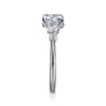 Nilla - 14K White Gold Round Diamond Engagement Ring - 0.5 ct
