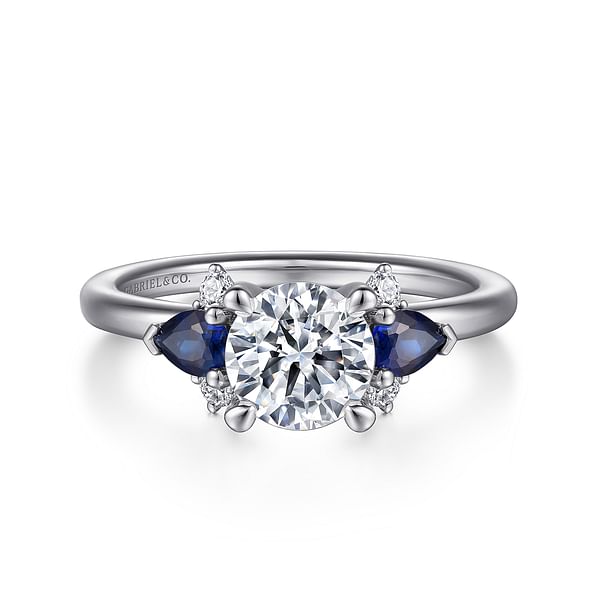 OVAL PEARL RING W/NATURAL STONE STEEL BLUE OVAL PEARL RING W/NATURAL STONE STEEL BLUE