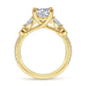 Collin - 14K Yellow Gold Diamond Engagement Ring - 0.65 ct