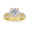 Collin - 14K Yellow Gold Diamond Engagement Ring - 0.65 ct