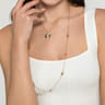 32 inch 14K Yellow Gold Bujukan Ball Necklace